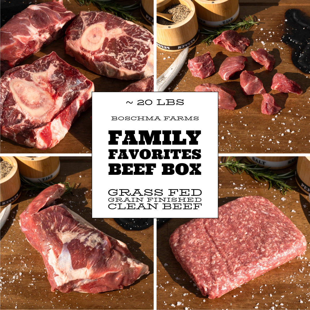 BF Family Favorites Beef Box ~ 20 lbs