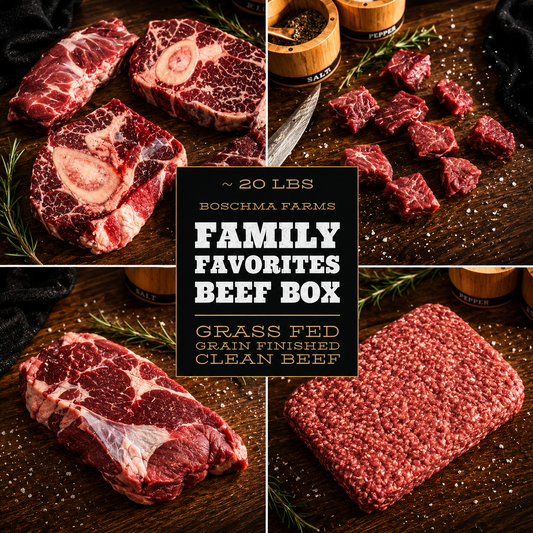 BF Family Favorites Beef Box ~ 20 lbs