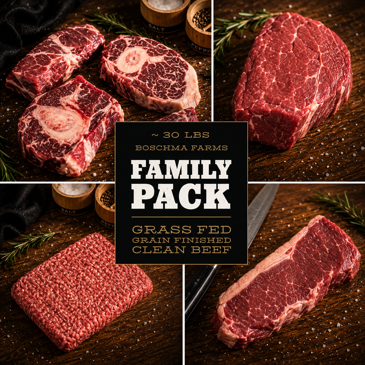 BF Family Pack ~ 30 lbs
