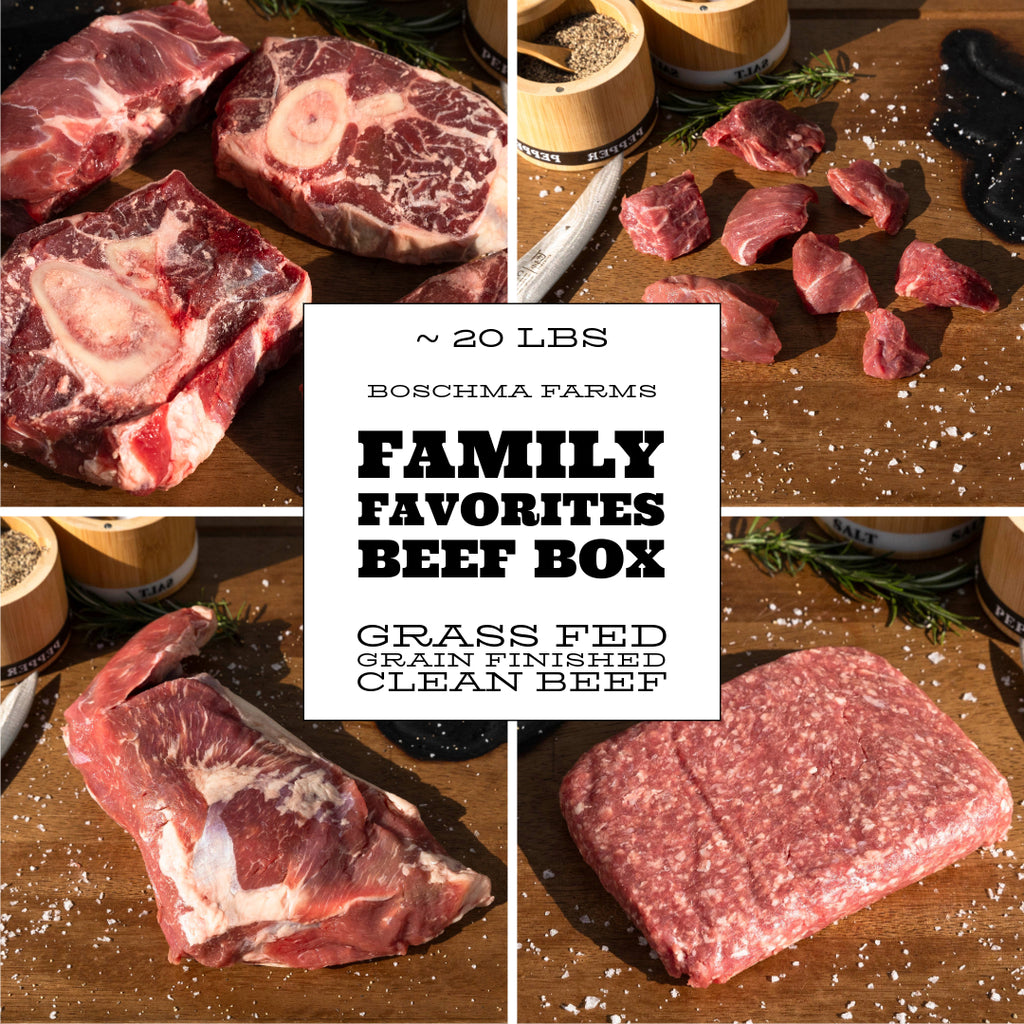BF Family Favorites Beef Box ~ 20 lbs